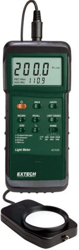 Extech Instruments 407 -nist Heavy Duty Medidor Luz Pc