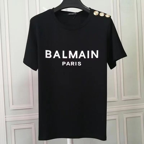 Nuevas Mangas Cortas De Balmain Ts36 Para Primavera Y Verano