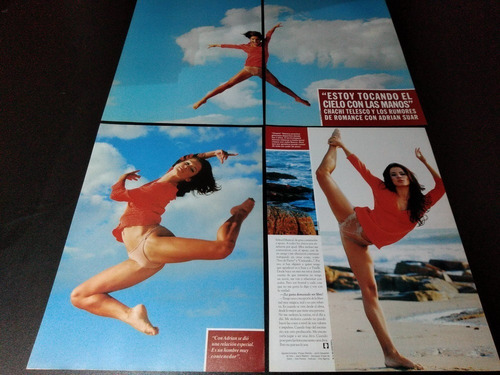 (ak024) Chachi Telesco * Clippings Revista 4 Pgs (Usado)