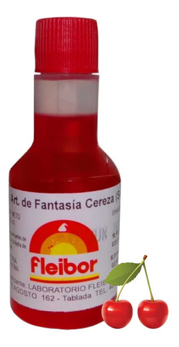 Esencia Fleibor Cereza X1 - Cotillón Waf