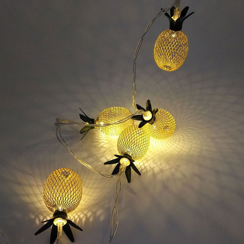 Guirnalda De Luces Led Con Forma De Piña, Decorativa
