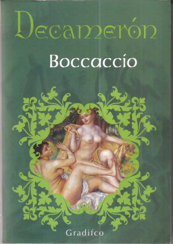 Decameron Boccaccio Libro Nuevo Editorial Gradifco