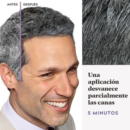 Tinte Just For Men Touch of grey tono t-55 moreno-negro x 40g