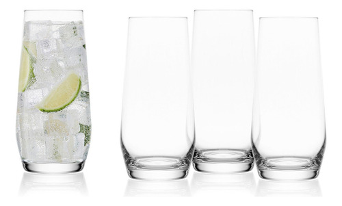 Mikasa Samantha Highball - Vaso Para Bebidas, Juego De 4, 