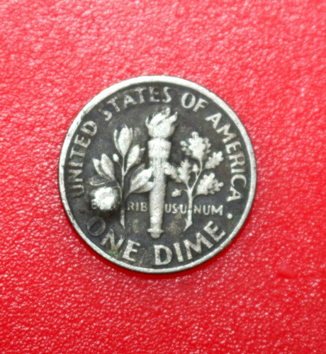 Imagen 2 de 2 de Moneda De 10 Centavos Con Herror