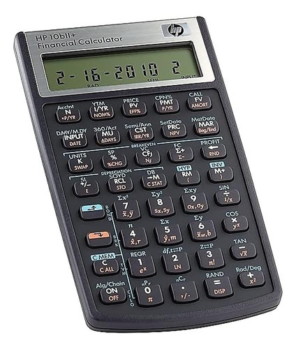 Financial Calculator Hp Bii+, Lcd De 12 Dígitos