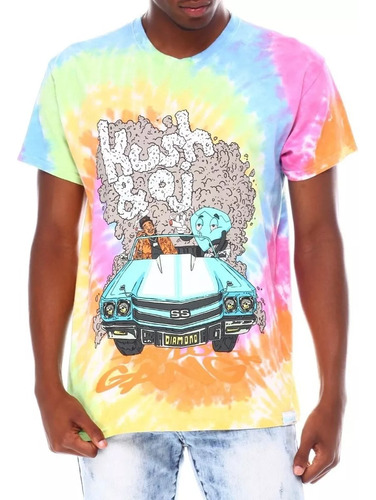 Polera Diamond Supply Co While Driving Tie Dye // Exclusiva