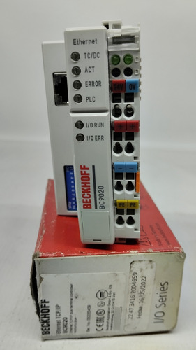 Beckhoff Bc9020 Ethernet Tcp/ip Bus Controller Terminal