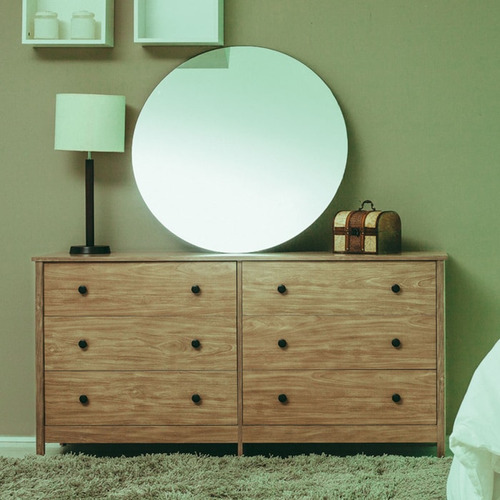 Comoda Para Quarto 6 Gavetas 146 Cm Dm221 Diamond Dtall