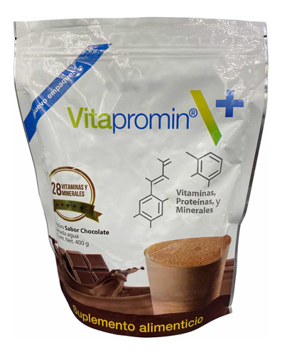 Imagen 1 de 5 de Vitapromin Polvo 400gr. (proteínas, Vitaminas Y Minerales)