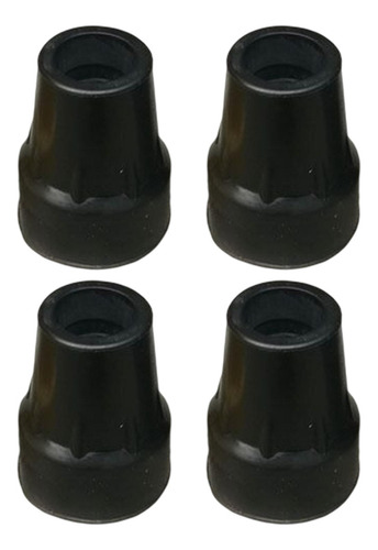 6 X 4 Puntas De Bastón De Goma De 7/8 Pulgadas, Repuesto