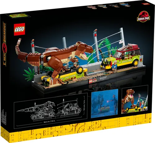 Kit De Construcción Lego Jurassic World T. Rex Breakout 7695