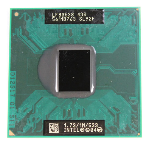 Processador Mobile Intel Celeron M 430 1.73/1m/533 Sl92f (Usado)