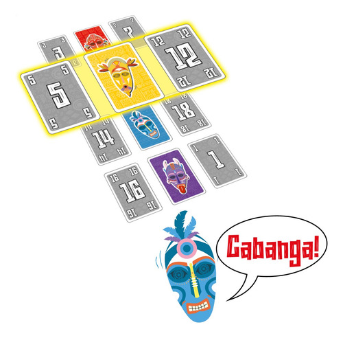 Jogo De Cartas Cabanga Linha Pocket Boardgame Papergames