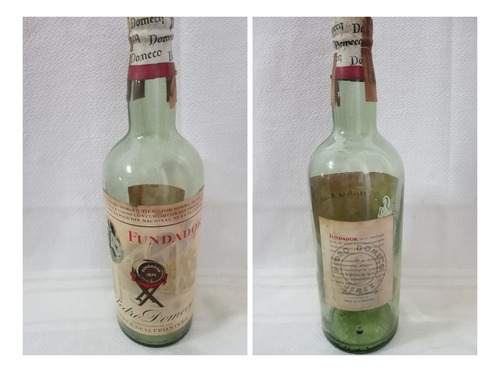 Botella Antigua (1960 Aprox.) De Jerez Pedro Domecq, España. (Usado)