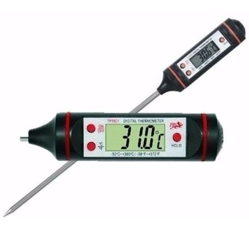 Termómetro Digital Con Pincho Para Cocina Asado Gastronomia