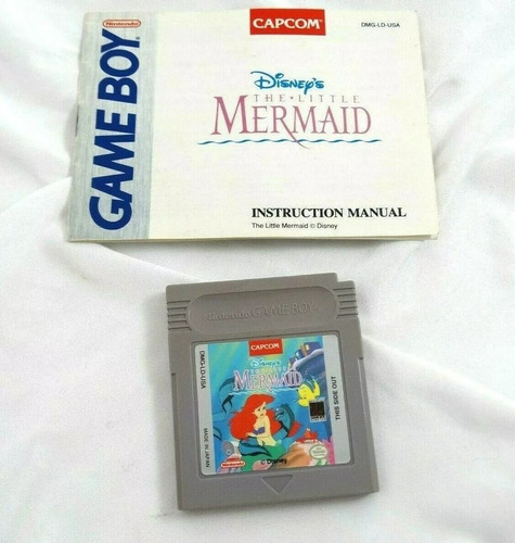 Disney's The Little Mermaid Para Gameboy Con Manual 