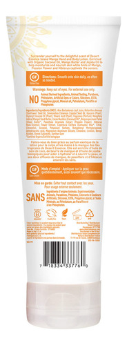 Desert Essence - Loción De Mango Para Manos Y Cuerpo 227ml