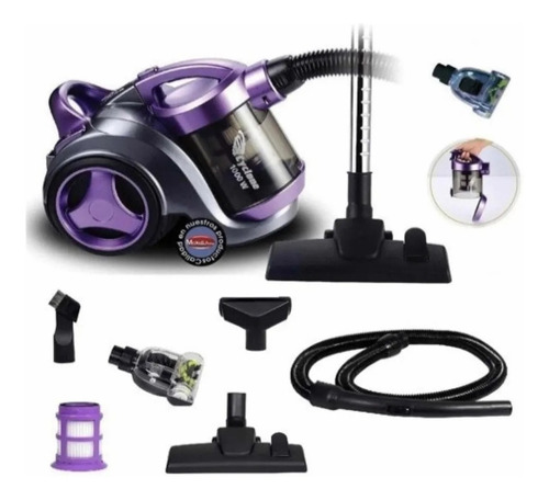 Imagen 3 de 4 de Aspiradora Ciclónica Vacuum Cleaner Silenciosa Envio Gratis