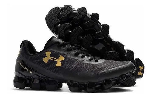 Tenis Under Armour Scorpio 2 Negro Dorado Envio Inmediato | Envío gratis