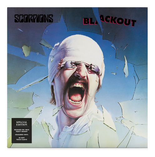 Scorpions Lp Blackout Vinil Colorido Crystal Clear 2023