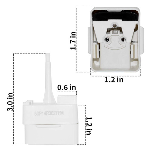 W10613606 Relé Integrado Para Compresores Refrigeradores Whi