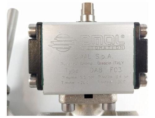 Actuador de presión neumático Omal Automation Da8 F03