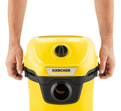 Aspiradora Karcher Wd 3 Seco Húmedo Amarillo