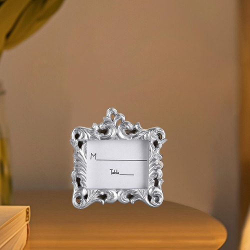2 Marco De Fotos De Escritorio, Soporte Para Tarjetas De