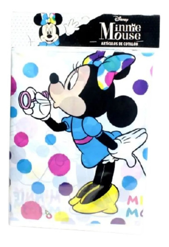 Mantel Plástico Minnie 1.20 X 1.80 Mts 