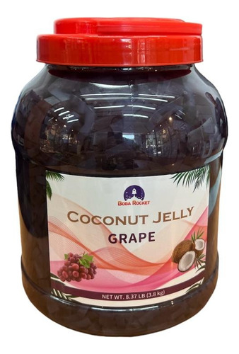 Jelly Coco Sabor Uva Para Bubble Tea 3.8kg Epa