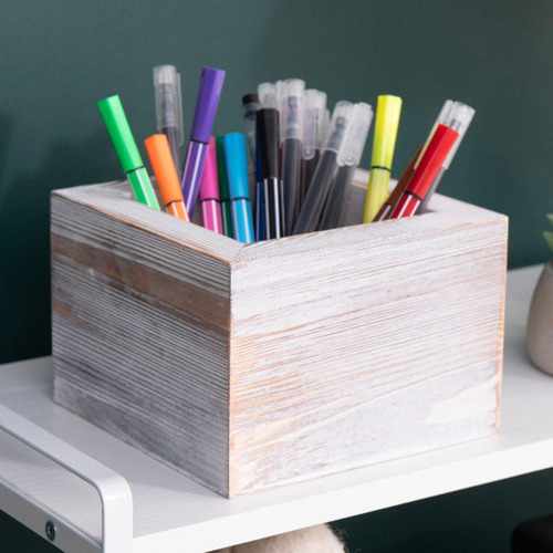 Wood Planter Box Desktop Diy Craft Gift Box For Wedding Home