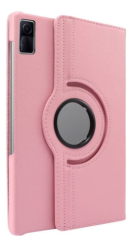 Capa Com Teclado Para Tablet Xiaomi Pad Se 11 Polegadas Rosa-pálido