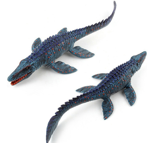 Simulação Boca Móvel Mosassauro Modelo Dinossauro Brinquedo