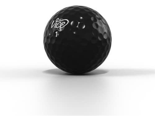 12 Pelotas De Golf Vice Edicion Limitada Pro Plus - Negras