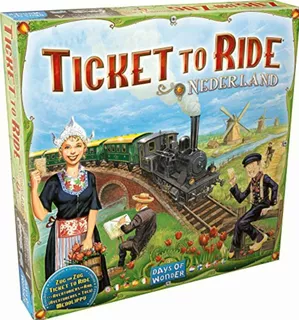 Days Of Wonder Ticket To Ride: Nederland Map Collection Four
