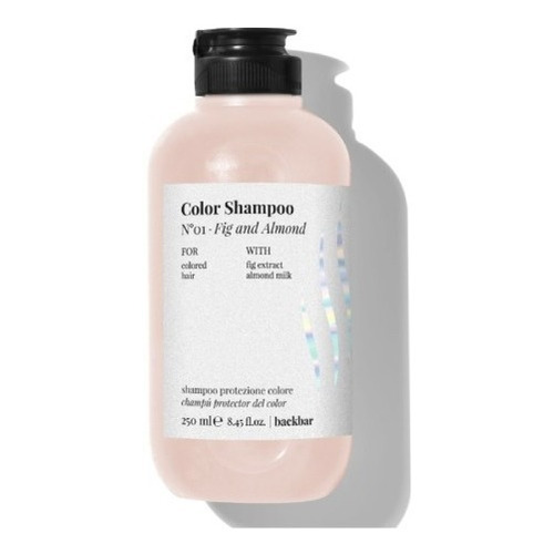 Shampoo Color Back Bar / Con Higo Y Almendra 250 Ml