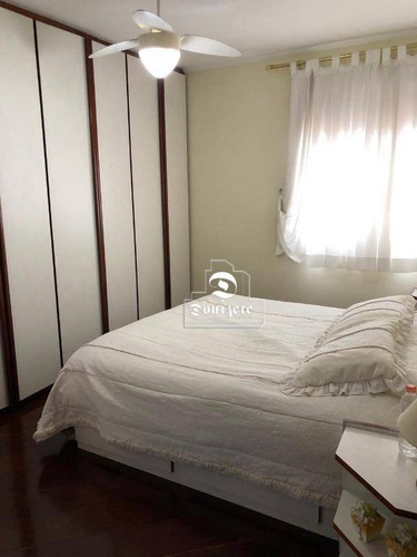 Apartamento Com 3 Dormitórios À Venda, 124 M² Por R$ 750.000,00 - Vila Assunção - Santo André/sp - Ap11997
