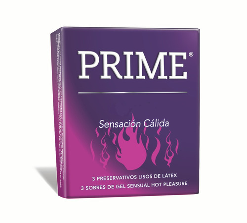 Preservativo Prime Hot X 3