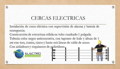 Instalación Alarmas, Cercas Eléctricas Y Cámaras Seguridad