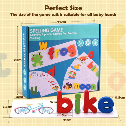 Puzzle Letter Game, Juego De Ortografía, Educativo, Preescol