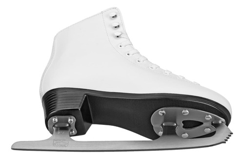Cascade - Patines De Hielo Para Niña, Color Blanco, Talla 1