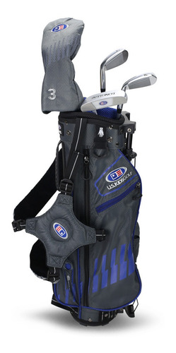 Imagen 2 de 3 de Set Junior Golf Us Kids Azul 5-7 Años #1 Mundo