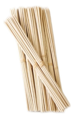 Varillas De Bambu 22cm X 100 Unid Difusor Aroma Bamboo