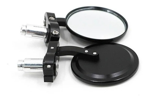 Imagen 4 de 8 de Espejos Moto Redondos Cafe Racer Bobber Choper Sportbike