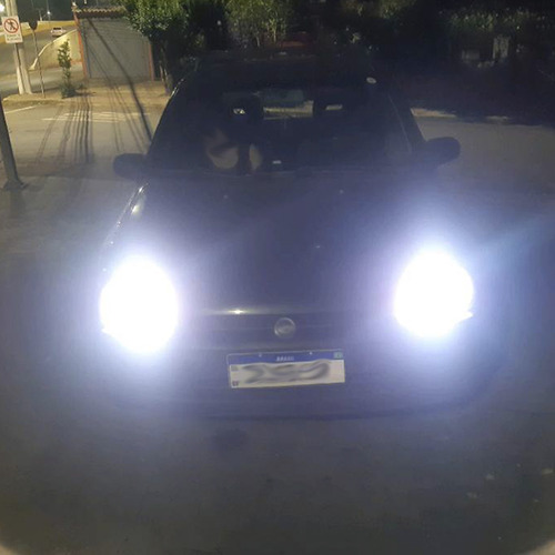 Lâmpadas Super Brancas Farol Fiat Mobi H4 8500k