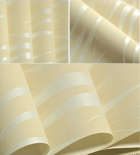 Papel Adhesivo Empapelar  Amarillo Relieve Textil  Le Monde