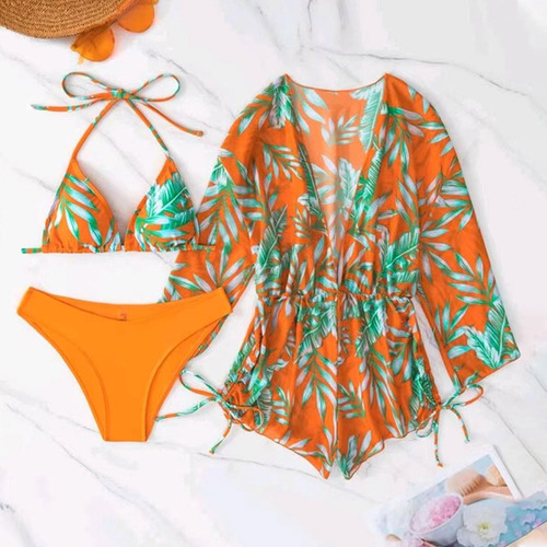 T Bikini De Retazos Para Mujer Con Almohadilla Para Pecho