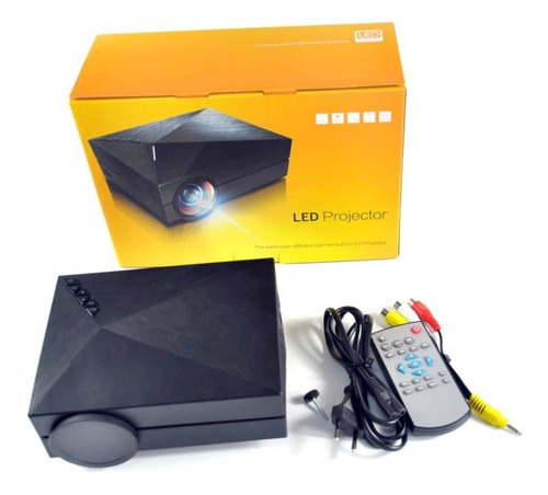 Mini Proyector Portatil Hdmi Sd Usb Led Gm60 1000lumens