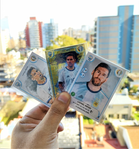 Figuritas Messi Copa America 2021 Argentina Dia Del Niño
